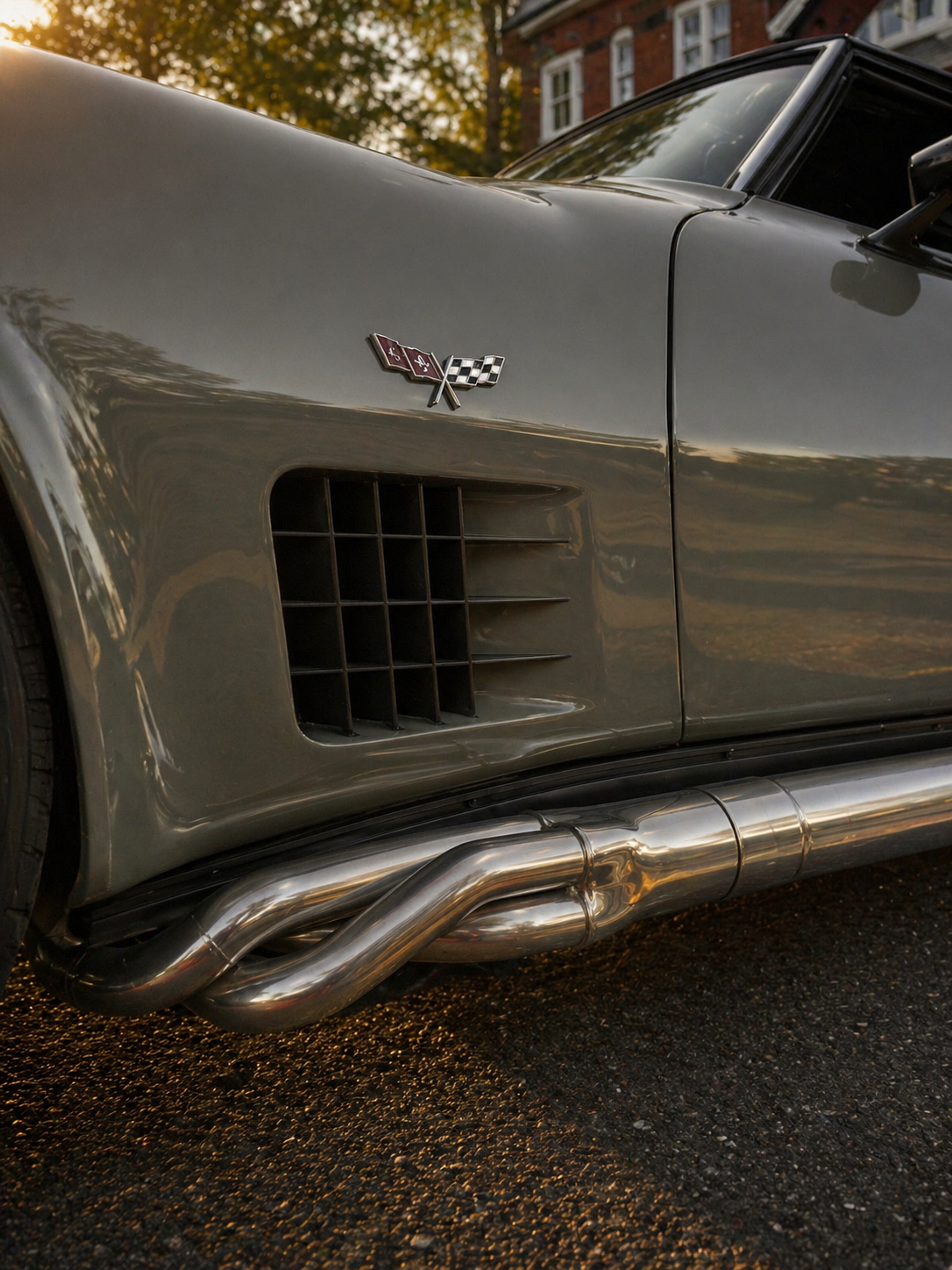 StormHawk™ Side Vent Louvers (C3 Corvette 1973–1979)